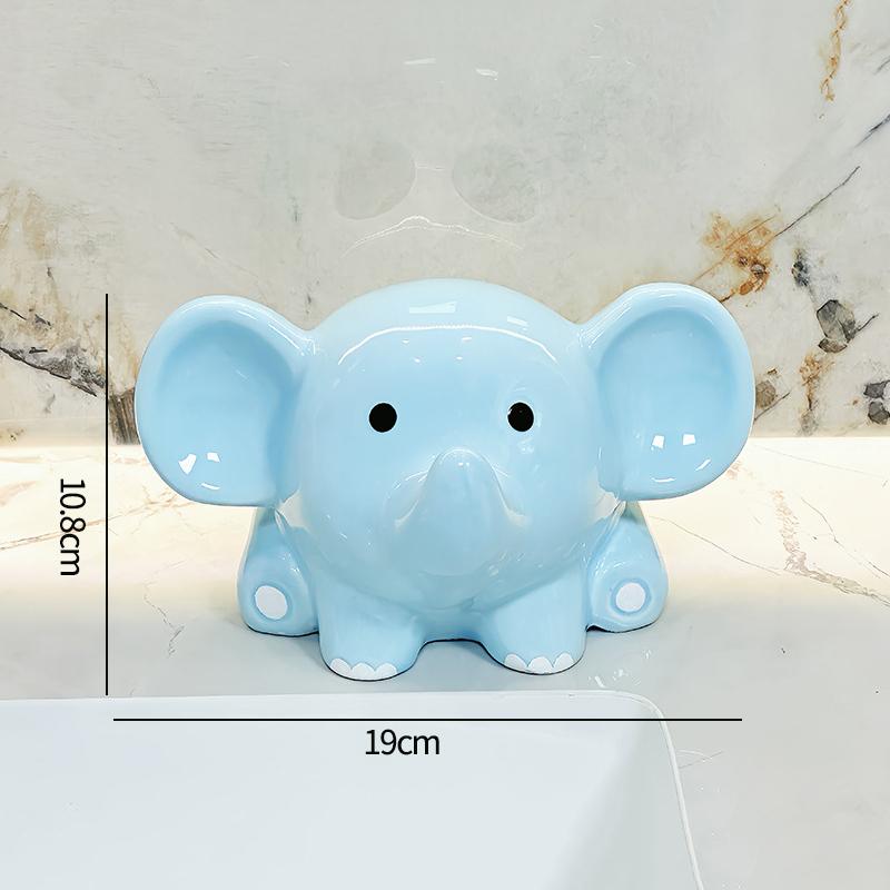 Ceramics Toothbrush Storage Racks Couple Electric-Toothbrush Holder Cute Cartoon Toothpaste Stand Bathroom Washbasin Rack