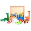 Wooden Animal Puzzle Toys For Kids Learning Early Education Creative Play Gift