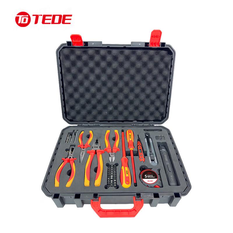 TEDE TD1150 50-Piece Personal Tool Set CN plug (adapter included)