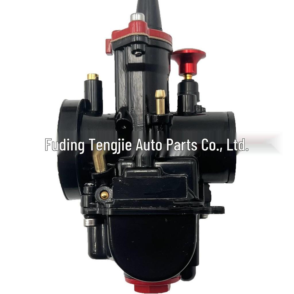 Pure Black Red Baked Paint PWK 21-34mm Off-road Motorcycle ATV Racing Carburetor