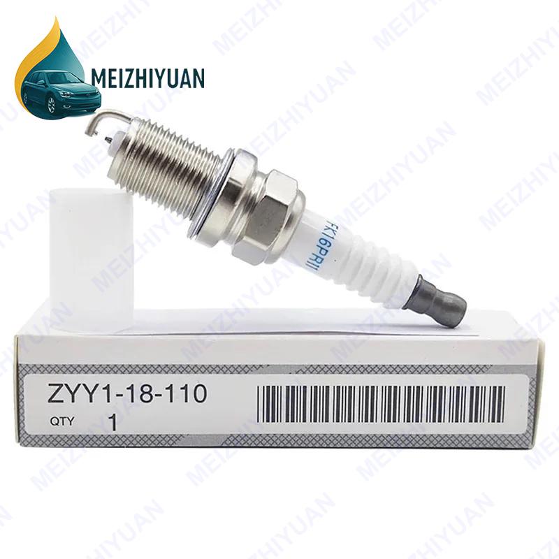 4/8PCS Dual Iridium Spark Plug ZYY1-18110 FK16PR11 for Mazda 2 3BK 1.3L ZJ-VE ZJ46 ZJ07 ZJ30 ZJ32 ZYY1-18-110 Car Candles