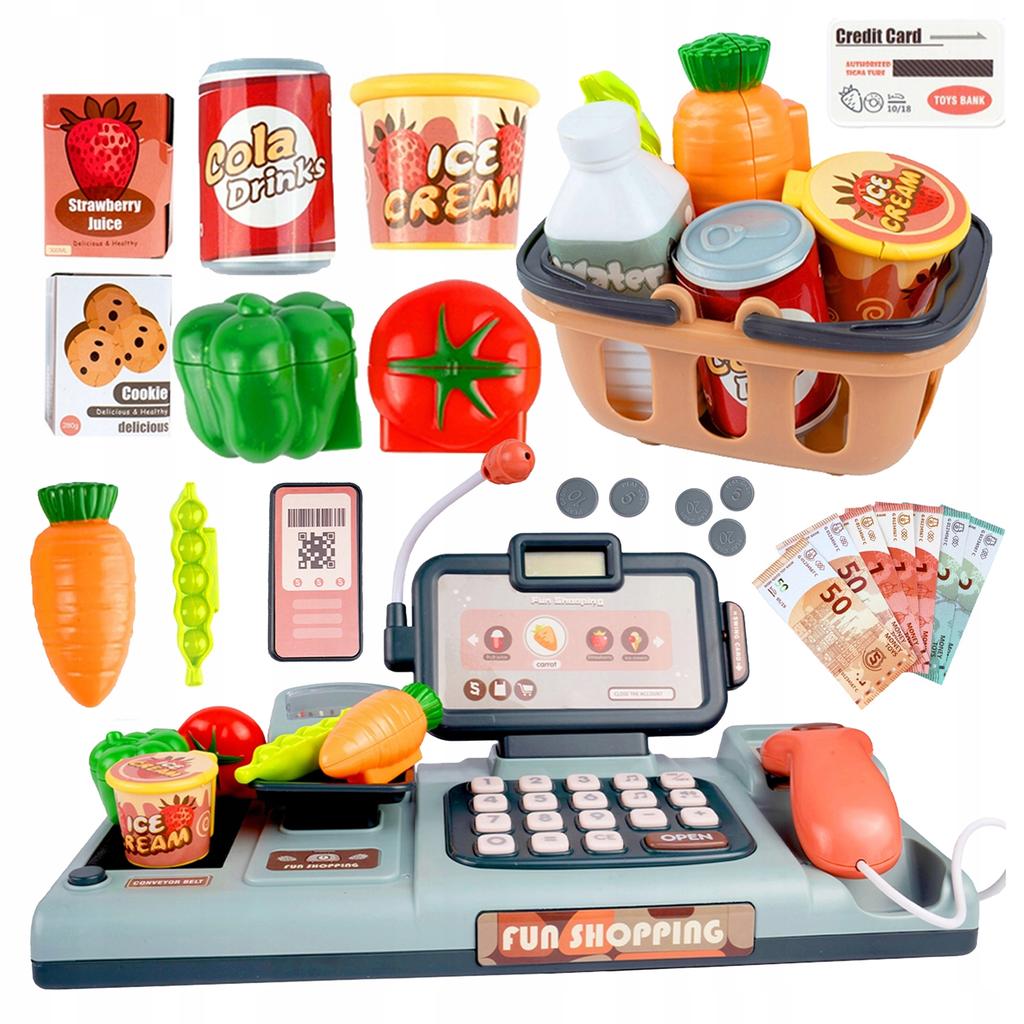 [PACZB] Electronic Cash Register with 25-Electric Scanner and LED Sound Z3052