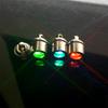 Keychain Light Zinc Alloy Portable Keyring Lamp Handbag Outdoor Key Chain Pendant Storage Battery Operated Decorative