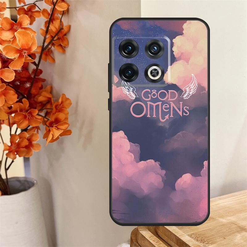 Good Omens Funda For OnePlus 13 13R 12 12R 11 10 Pro 8T 10T OnePlus Nord 4 CE 2 3 Lite N30 N20 N10 Case