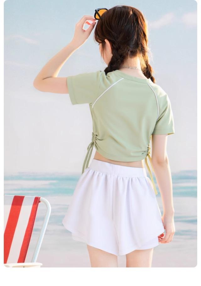 Girls' High-End Tankini Swimsuit - Summer Beach Fashion for Kids