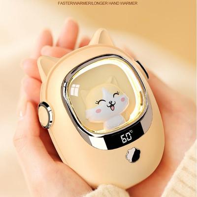 Mini Cute Portable Heater Handwarmers 5 Gears USB Hand Warmer Cute Mobile Power Bank Hand Warmers Rechargeable Heater Handwarmer CalentadorAA