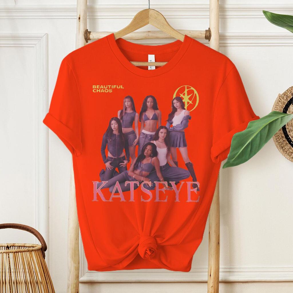 Y2K Singer Graphic Print Tshirt Fashion Hip Hop Girl Group T Shirt Haraju Kukorean Ulzzang Short Sleeve Tees for Women Unisex