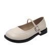 Zhike~ Premium soft-soled single shoes 2025 new spring and summer temperament women's shoes flat-soled small fragrant Mary Jane shoes