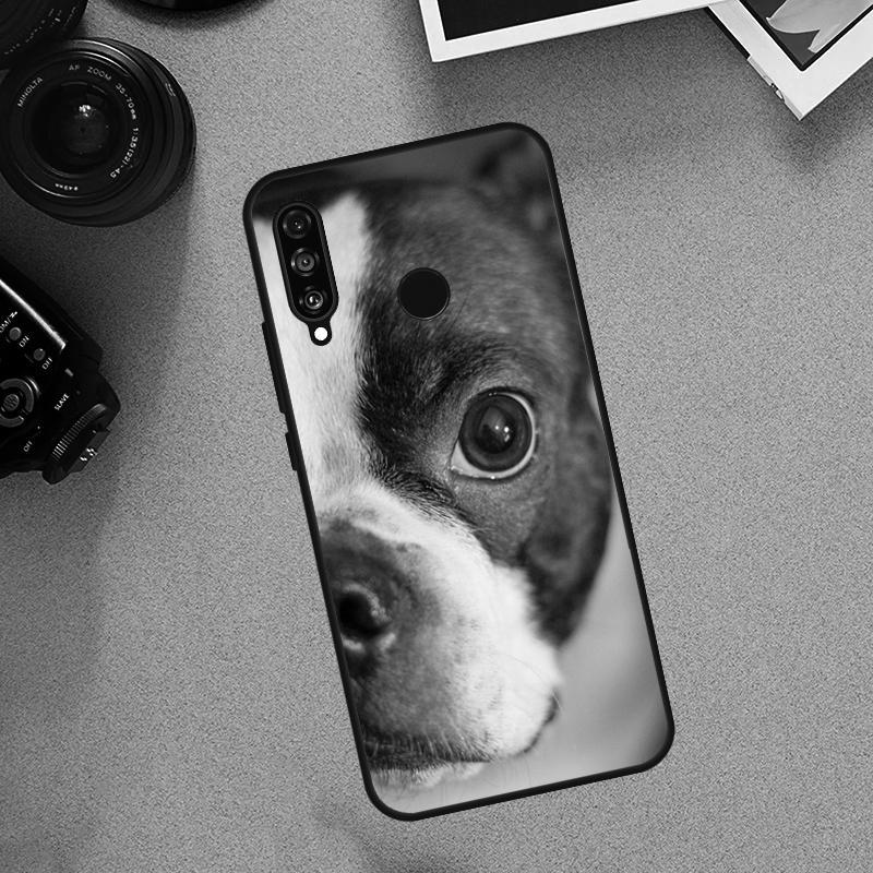 Boston Terrier Dog For Huawei Nova 5T 9 10 SE 3i 7i 8i 11i 12i Y60 Y61 Y70 Y72 Y73 Y90 Y91 P30 P40 Lite Case