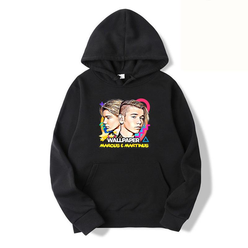 Marcus and Martinus Hoodie Sweatshirts Autumn Winter Men Womnen Fashion Brand Oversized Couples Design Hoodies
