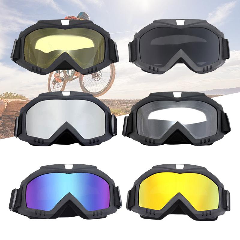 New Cross-border Off-road Motorcycle Harley Mask Goggles, Outdoor Riding Glasses, Windproof Eye Protection Ski Glasses
