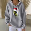 Women's Fashion Casual Christmas Angel Print Pullover Long-Sleeve Sweatshirt