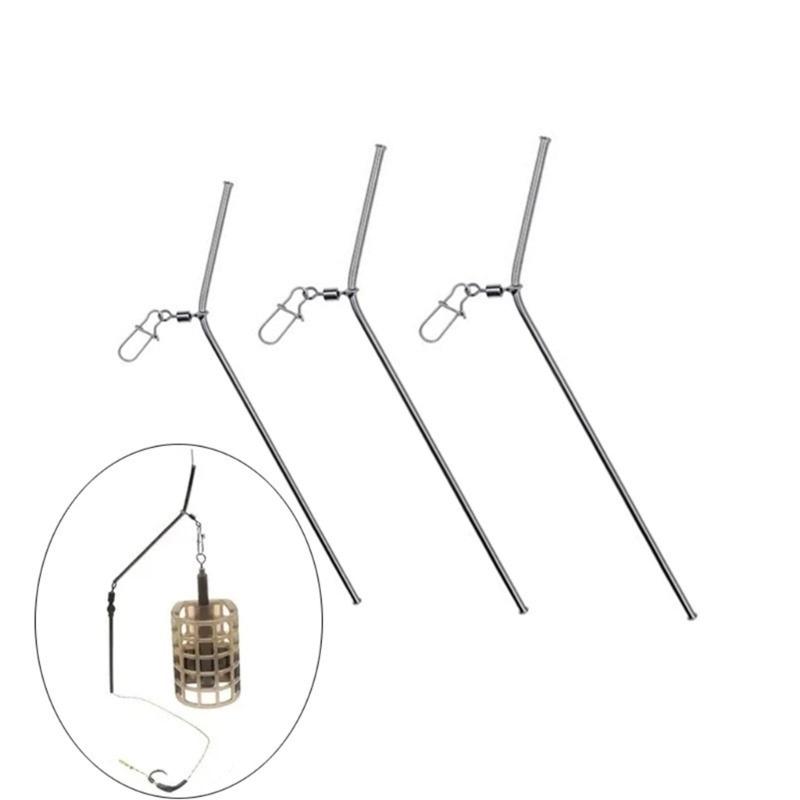 10Pcs Balance Connector Sea Fishing Accessory with Snaps Anti Entanglement Tube 7/9/12cm Fishing Balance Connector