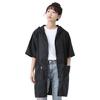 Cremalleras Manga Corta Impermeables Delantal Chaquetas Temporada Cocina Cocinar Delantal Bata Ropa de Trabajo con Bolsillos Grandes Mujeres Hombres