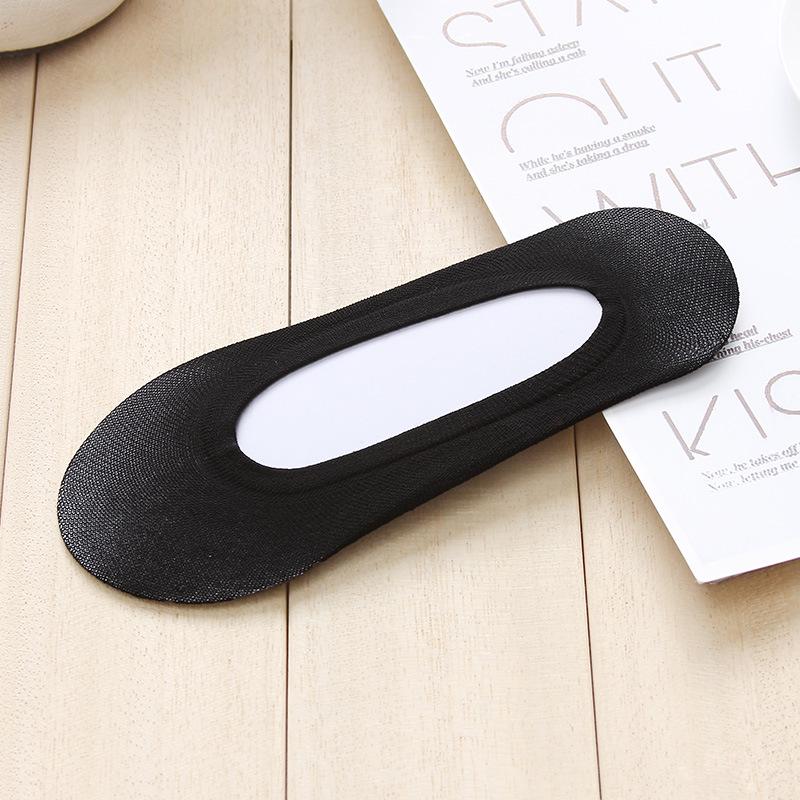 2024 Summer Women's Candy Color Non-Slip Low-Cut Boat Socks - Trendy Casual Invisible Socks