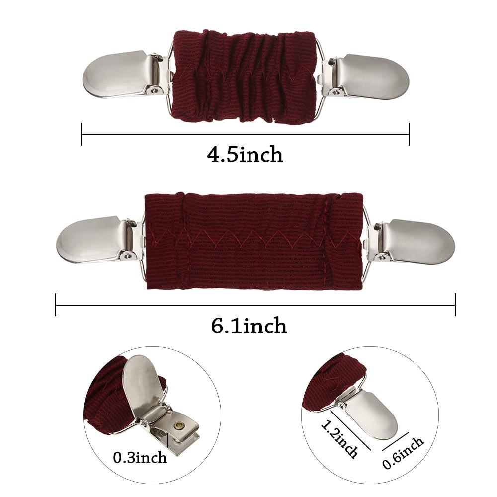 1Pc Women Fit Dress Cinch Clips Cardigan Sweater Blouse Shawl Clips Shirt Collar Duck Clip Clasps Charm DIY Buckle Accessories