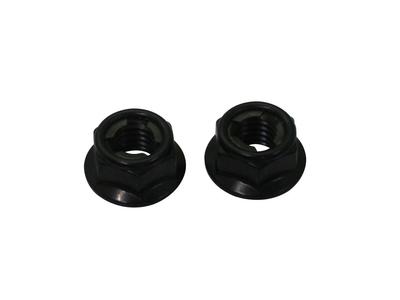 CF POSH Black SUS Flange Lock Nut M6 P1.00 2