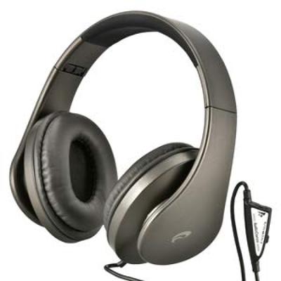 Căști Ohm Electric AudioComm pentru TV/Audio obișnuit OHM mare negru HP-H555N 03-2850