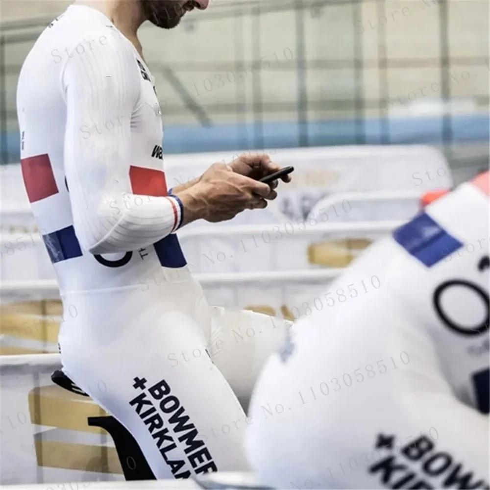 2024 Męski Kombinezon Rowerowy Szybkoschnący Triathlon Góry Sportowy Kostium Rowerowy Skinsuit pro Mtb Jazda Kombinezon Ropa Ciclismo