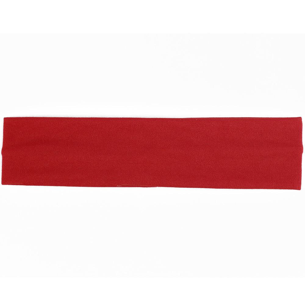 Popular Solid Color High-Elastic Sports Headband for Yoga, Fitness, Running, and Sweat Absorption
