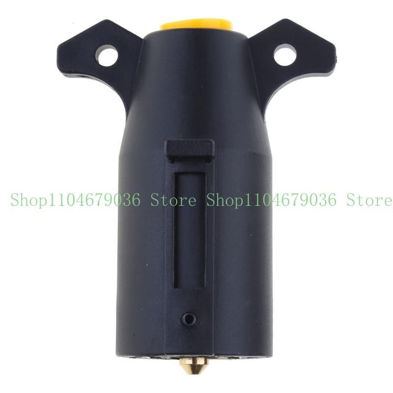 Trailer Plug Adapter 7 Pin Round Blade Trailer Connector Trailer Adapter 7 Way Round Blade Plug