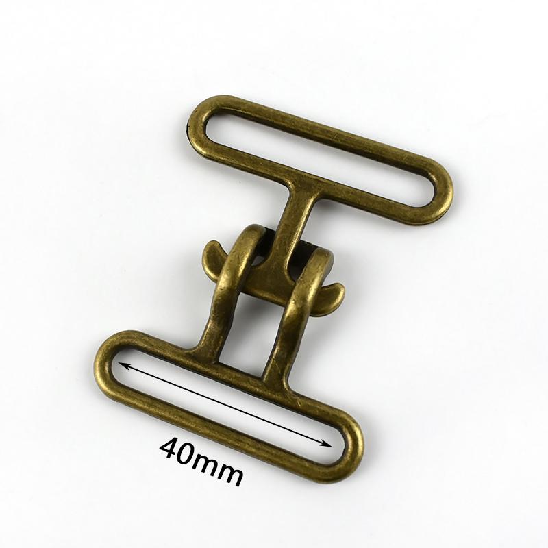 3/5ks 20/40/50mm Kovové přezky na opasek Nastavovací háčky na popruh Oblečení Taška Popruh Spojovací spona DIY Kožené kovové doplňky