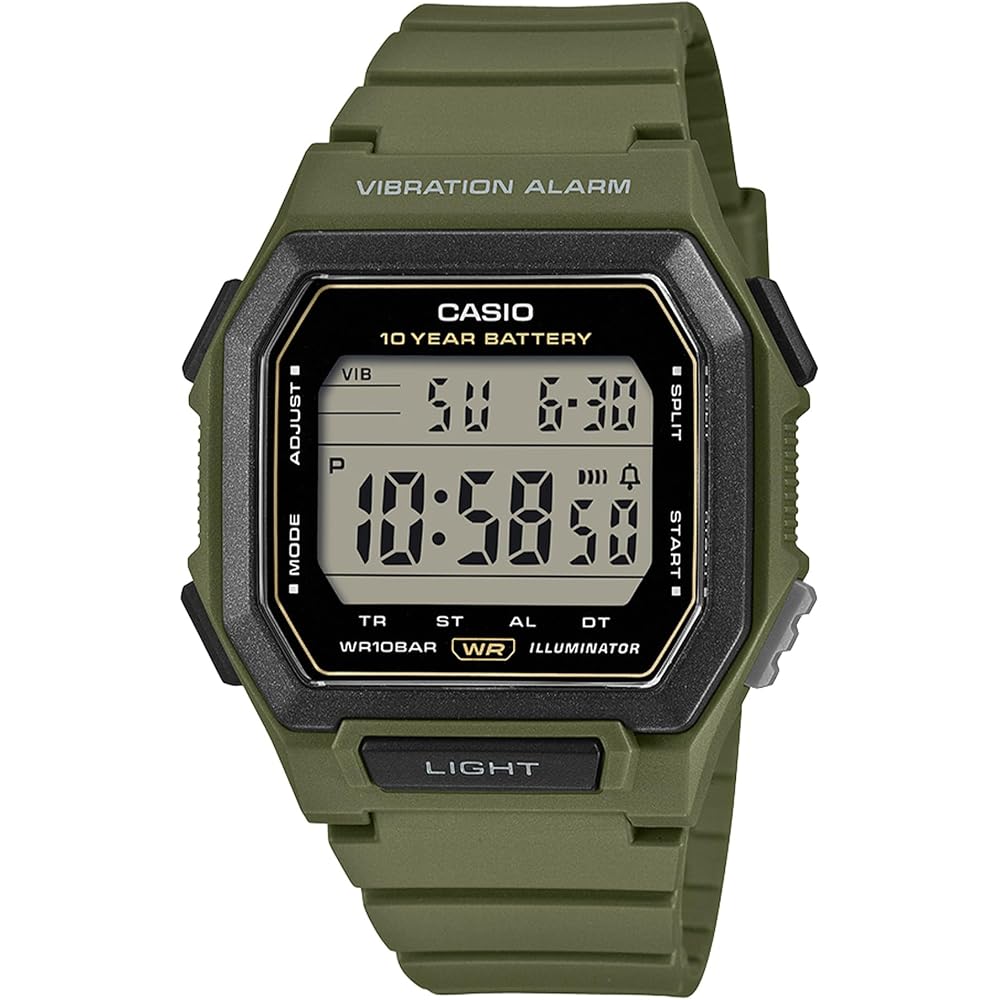[Casio] Casio Collection W-738H-3AJF Men s Watch (Domestic Genuine Product) Olive