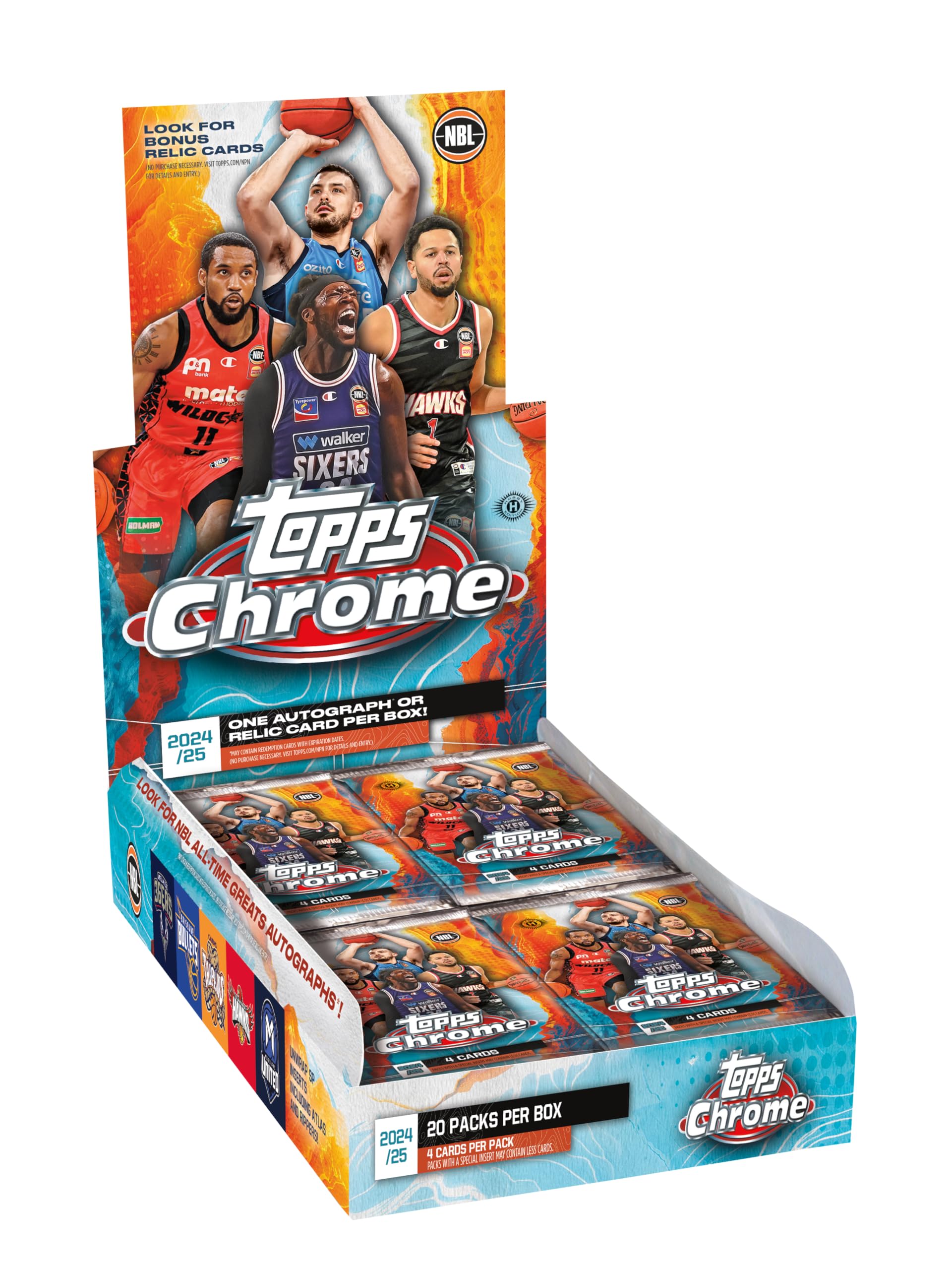 

2024-25 NBL Хром Хобби