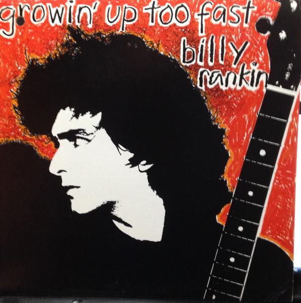 Виниловая пластинка BILLY RANKIN  Growin Up Too Fast SP4977 AM 1984 Канада Рок Б/у