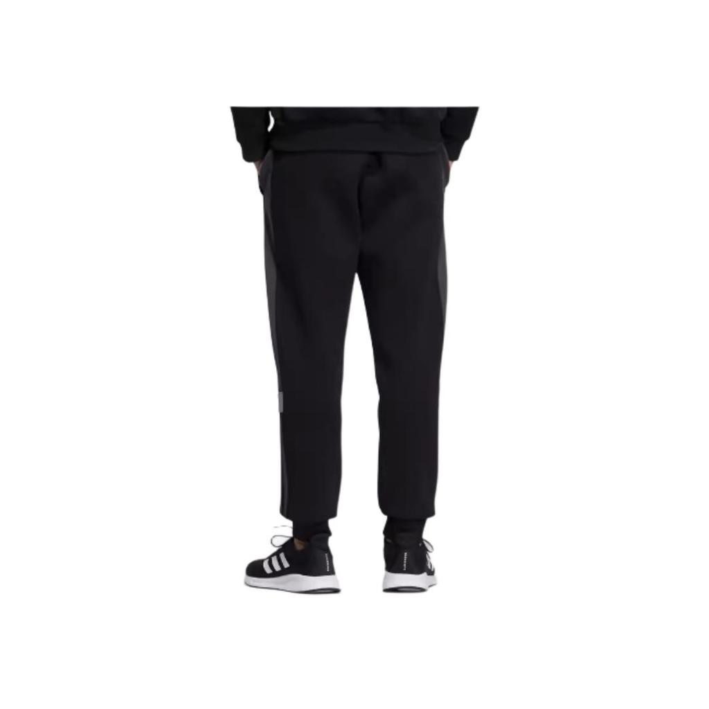 adidas Side Stripe Colorblock Joggers Men Bottoms Black HG6760