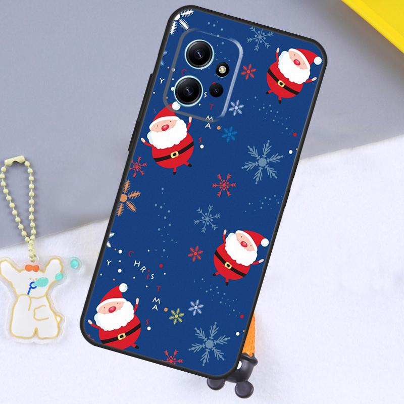 Christmas Santas seamless Deer Case For Xiaomi Redmi Note 14 13 9 10 11 12 15 Pro Plus Cover For Redmi 15 C 13C 12C 10C 14C