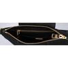 PRADA 1BH933 Triangle Logo Tessuto Nylon x Saffiano Shoulder bag Black/GDHardwareUsed