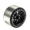 RC Car Inch Upgraded Beadlock Wheel Hub Rim Internal Beadlock For 90018 Wraith RC Car 7 2.2 No. (4 Pieces, Black)