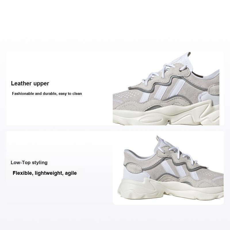 Кроссовки Adidas Ozweego J Triple White для детей Crystal-White Cloud-White Off-White EF6299 30½