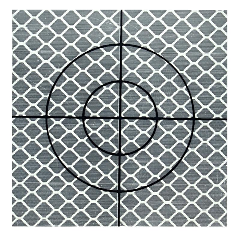 Set of 10 - White Rangefinder Foil 60mm x 60mm