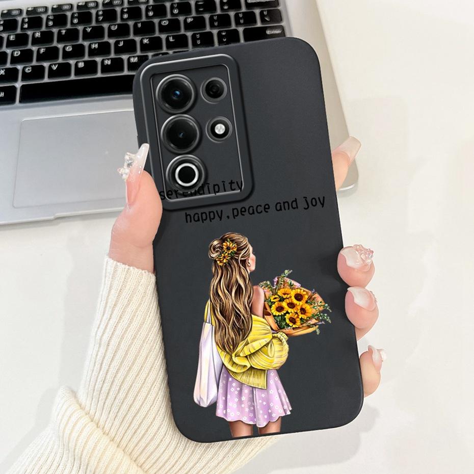 For Itel S25 Ultra S 25 S685LN S686LN Lens Protective Phone Case For ItelS25 S25Ultra Cute Printed Soft Silicone Jelly Cases
