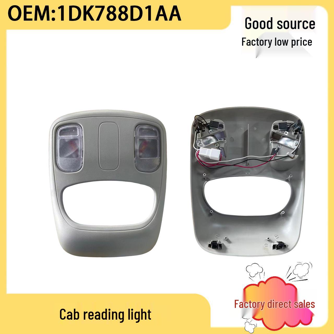 Dodge Ram Overhead Console Map & Cabin Reading Light (1DK788D1AA) Freestyle