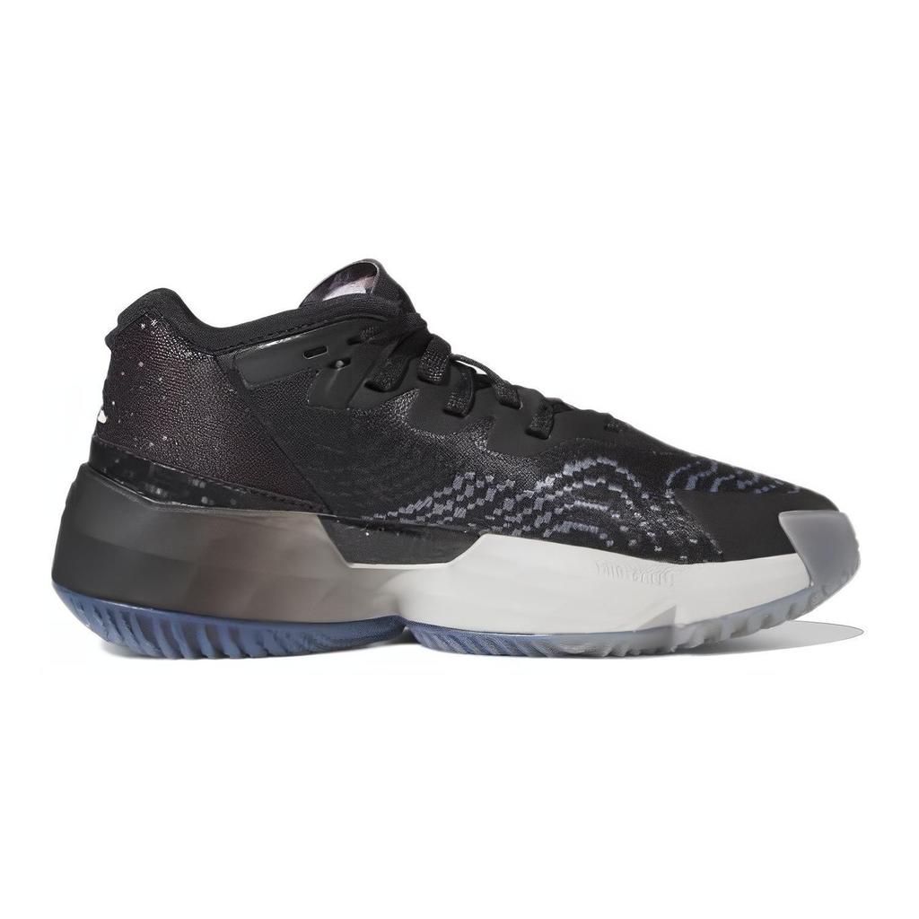 Xbox X Adidas D.O.N. Issue #4 Big Kid Series X Kids Sneakers Black Core-Black Carbon HQ3451
