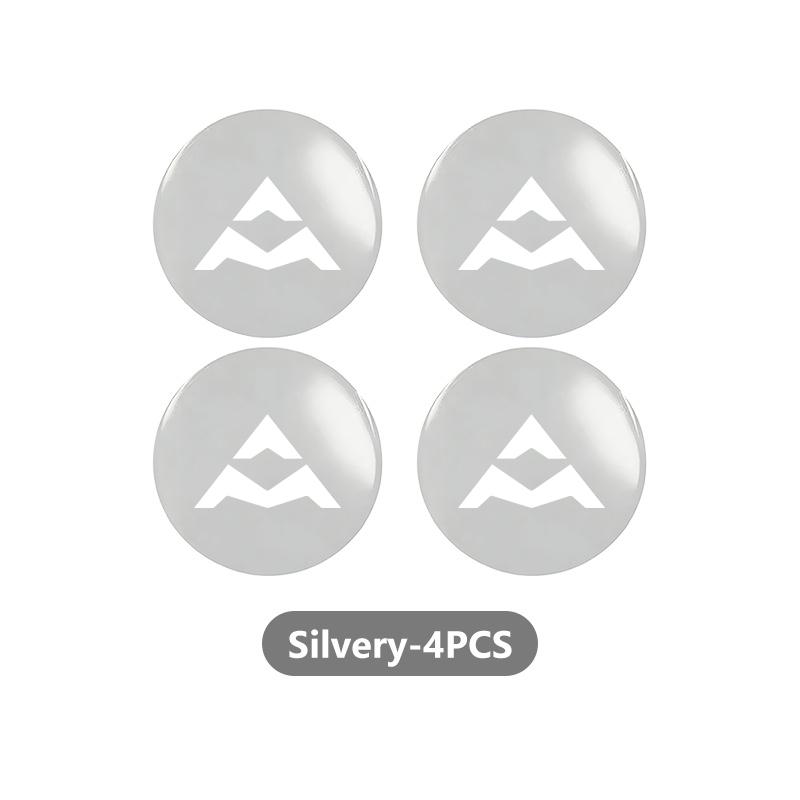 4PCS Car Stickers for Wheel Hub Center Cap Exterior Styling For Maxus T60 D60 D90 2022 D20 G50 G10 G20 T90 V80 T70 V90