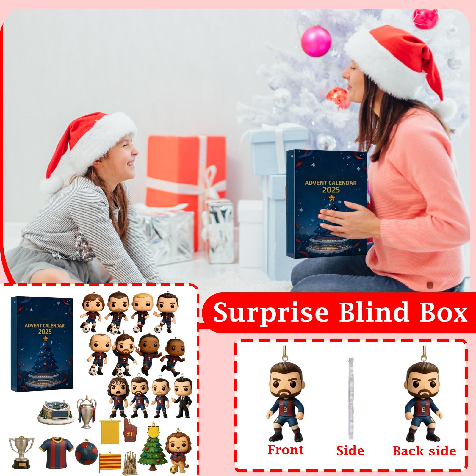 

Календарь прибытия включает в себя 24 календаря прибытия, календарь обратного отсчета и сюрпризы для коллекционирования. One Size