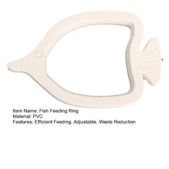 Fiskefôringsring Flytende mater Akvariumplanteringer Andemat styringsverktøy Fisketank tilbehør Fiskeutstyr