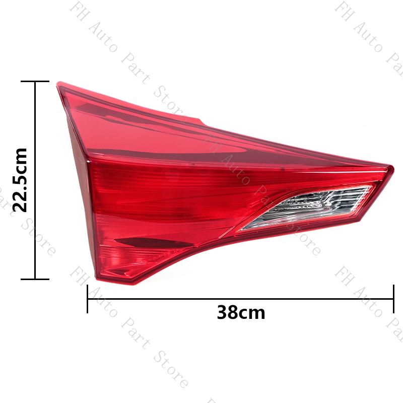 Car Rear Bumper Tail Light Brake Stop Reverse Lamp For Toyota RAV4 2013 2014 2015 TaillampTaillight