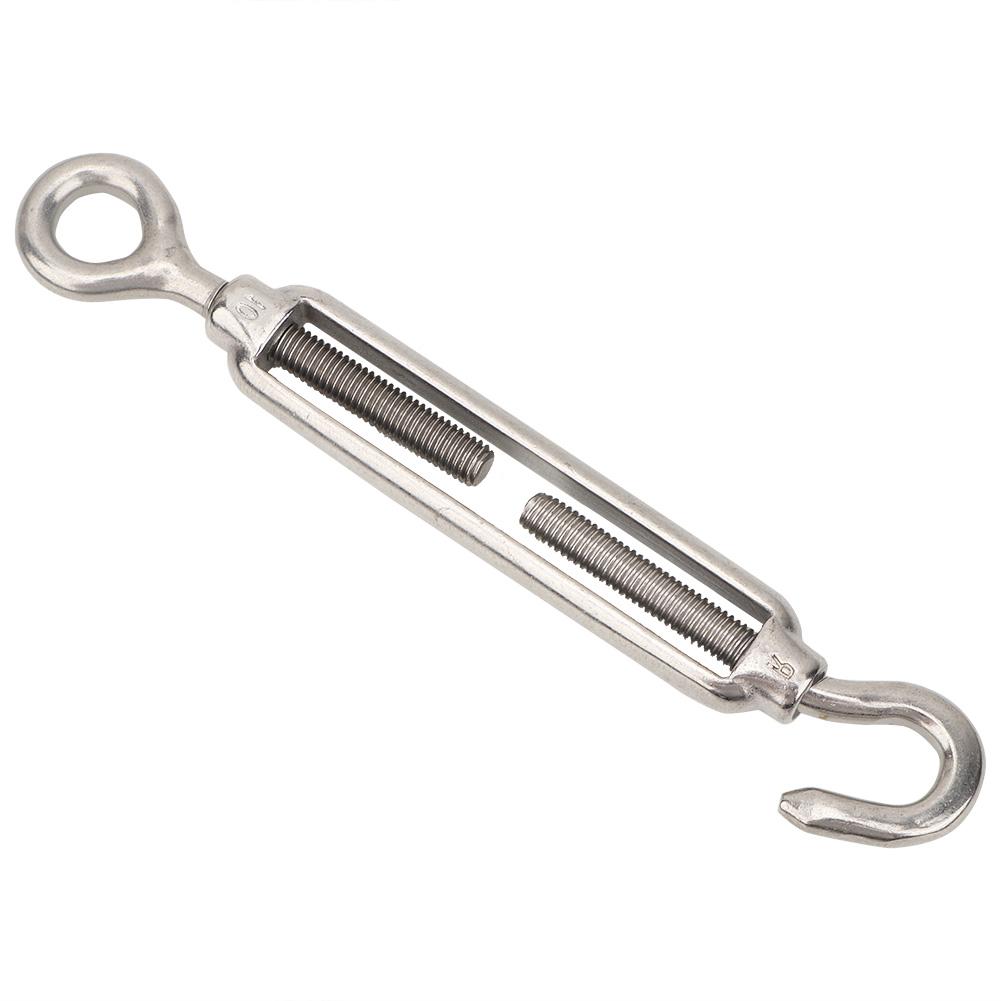 

1 pcs M10 Stainless Steel Adjust Chain Rigging Hook & Eye Turnbuckle