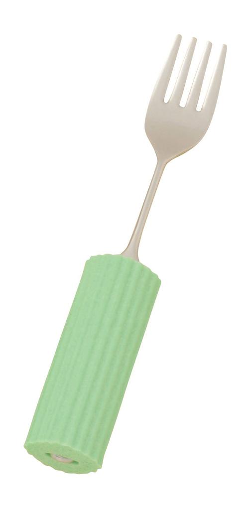 Fork with Silicone Sponge Children's (oval Handle)