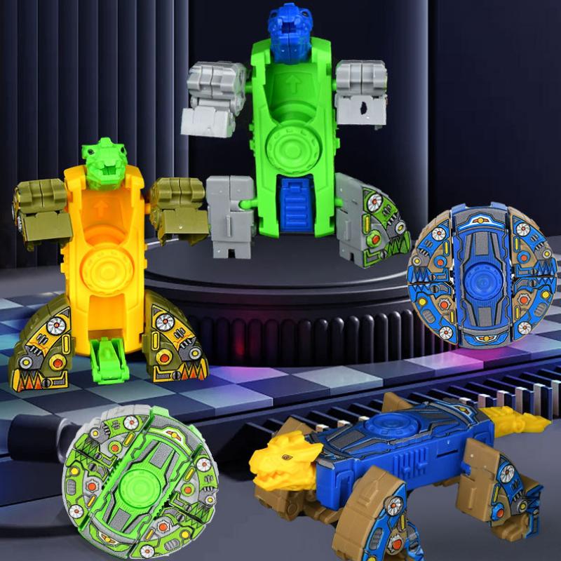 Discover Intime Latest Transformed Dinosaur Cart Fidget Spinner Edc Creative Stress Relief Playthings Plastic Hand Spinner Fidget Playthings Adult Gifts