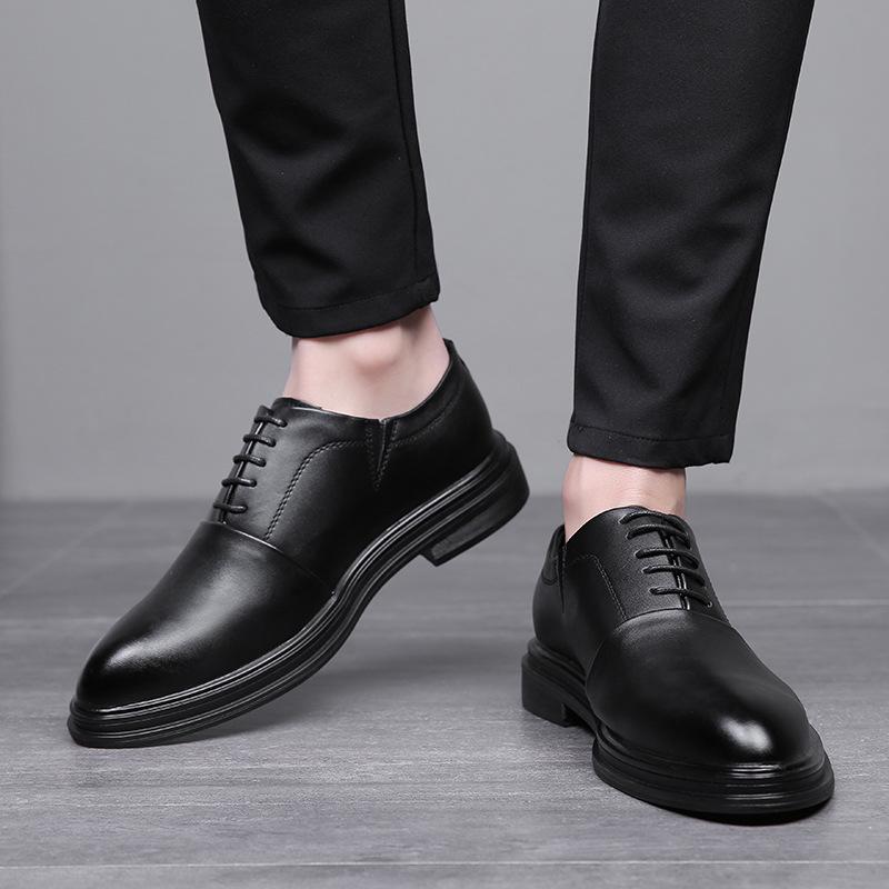 Wenzhou Men's Shoes Men's Extra Large Size Leather Shoes 45 Korean Version Trendy Shoes 46 Men's Shoes 47 Casual Leather Shoes 48