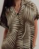 Blouse Palms Nagrada 4117 42 Beige-olive