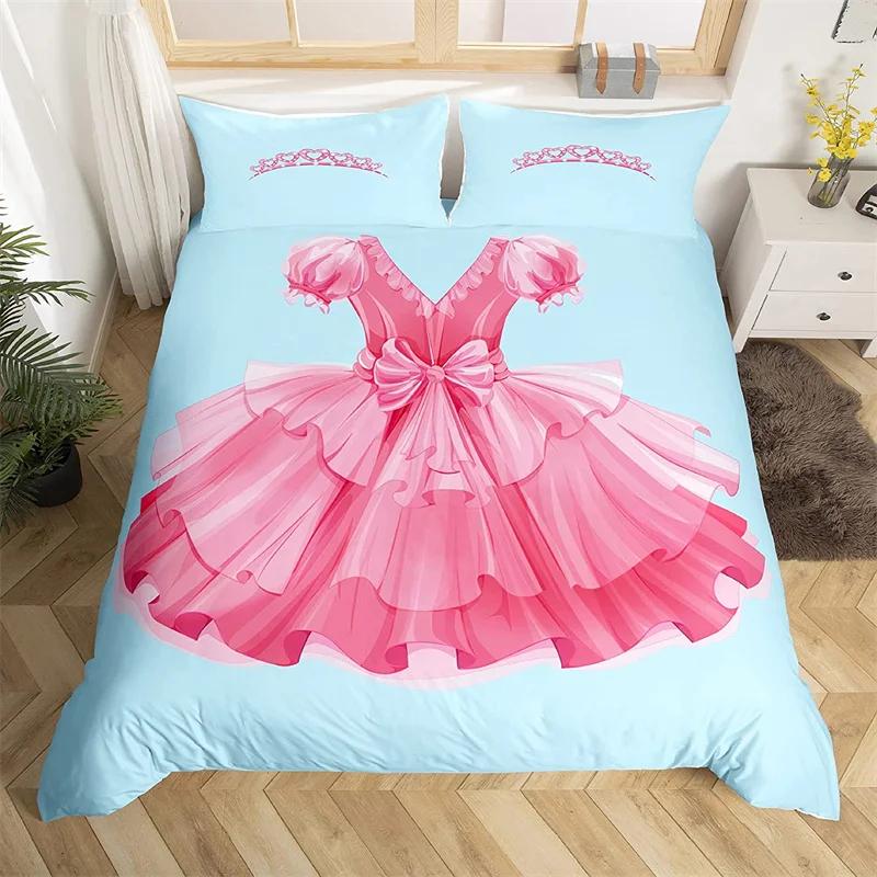 Comforter Ballet Ballerina Rose Flower Bedding Set Cute Little Dancers Comforter Twin King For Girl Gymnastics Lover