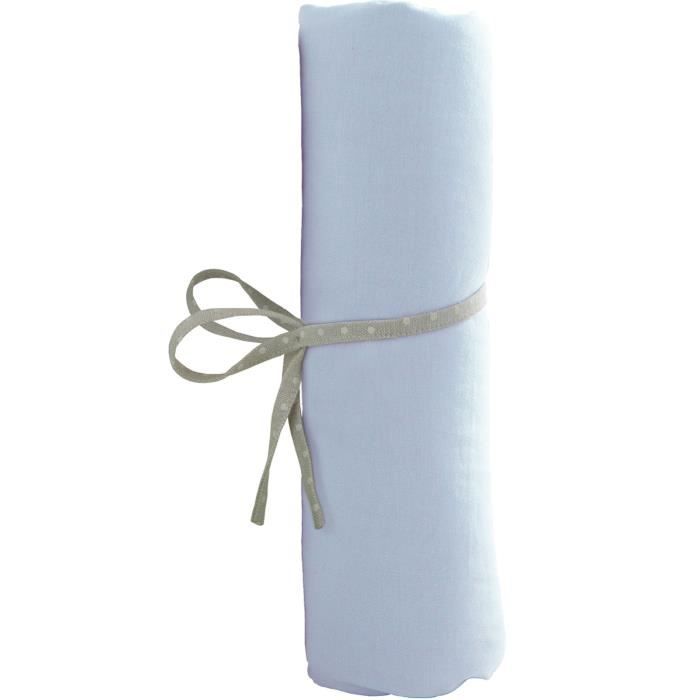 Babycalin drap housse bébé ciel 60 x 120 cm jersey 130gr/m²