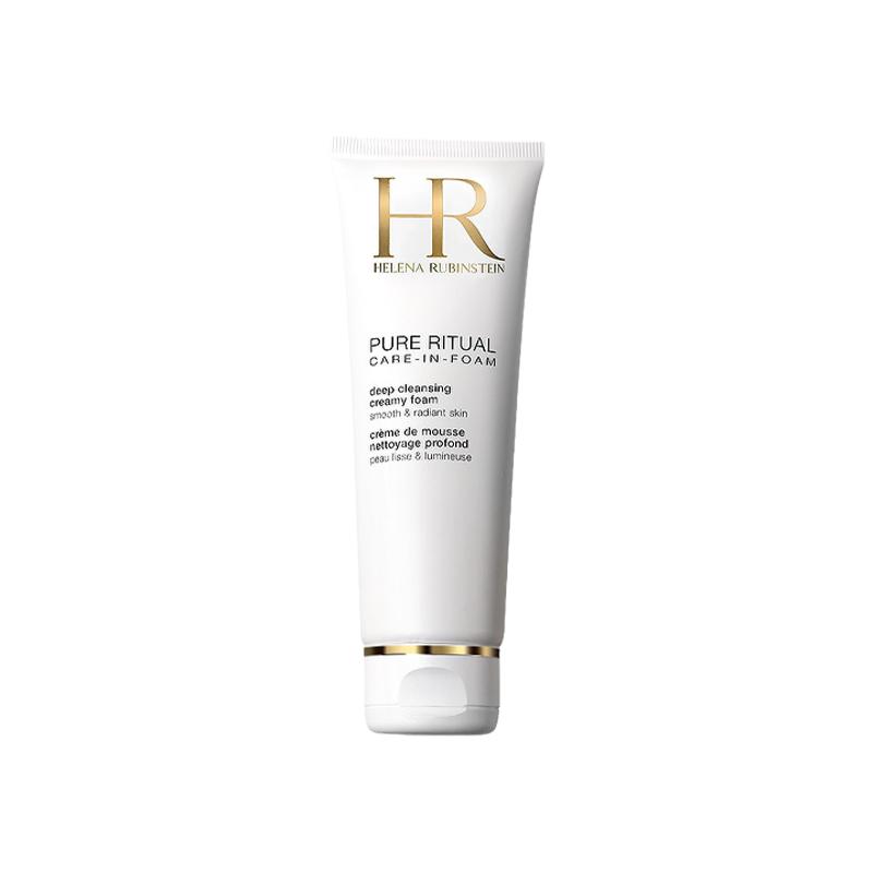 Helena HR Pure Qinrun Cleansing Foam Cleansing Moisturizing Cleansing Makeup Remover Skin Care Products Pure Refreshing Cleansing Foam 125ml коричневый